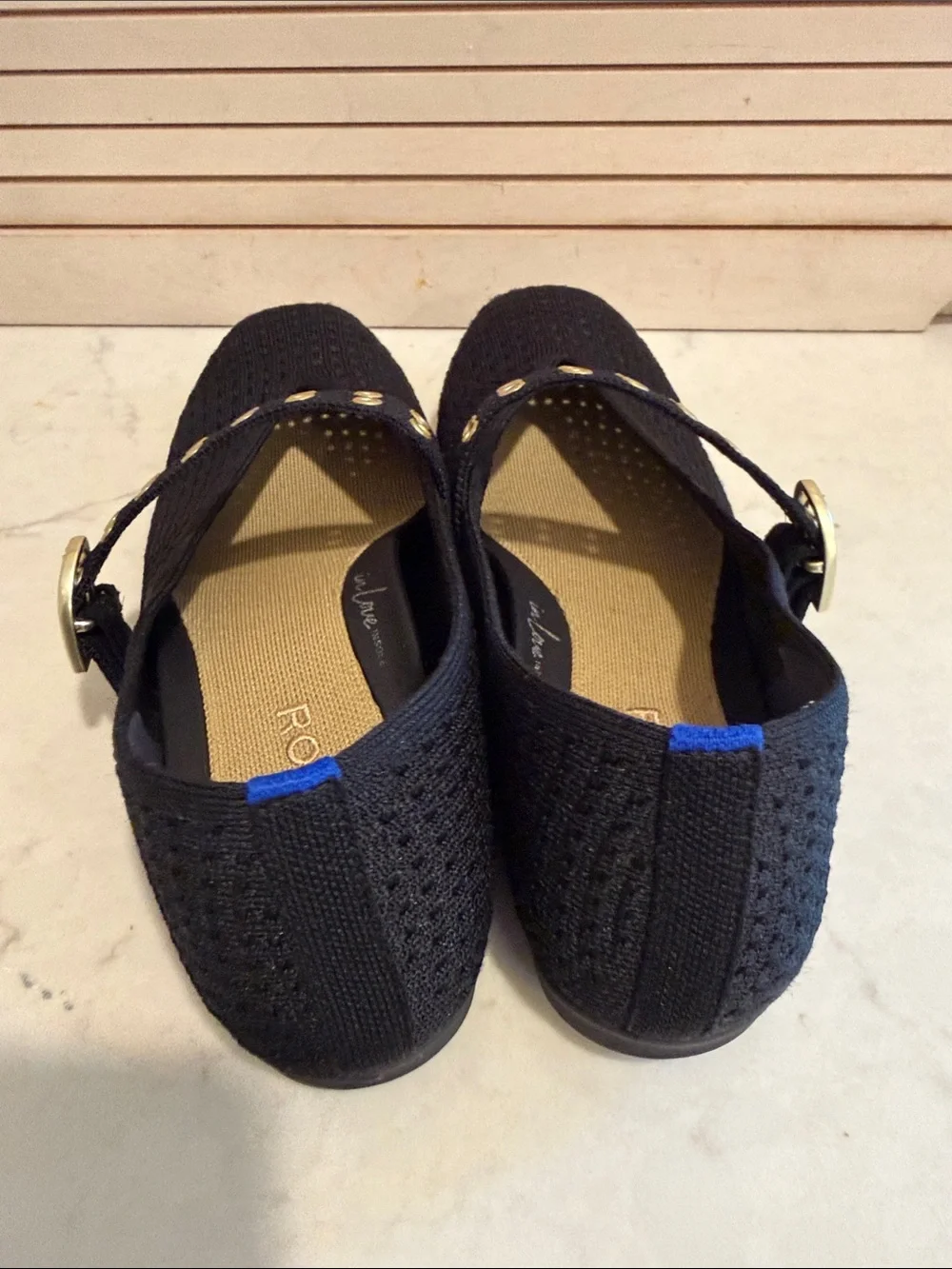 Rothy's The Max Buckle Mary Jane Size 6